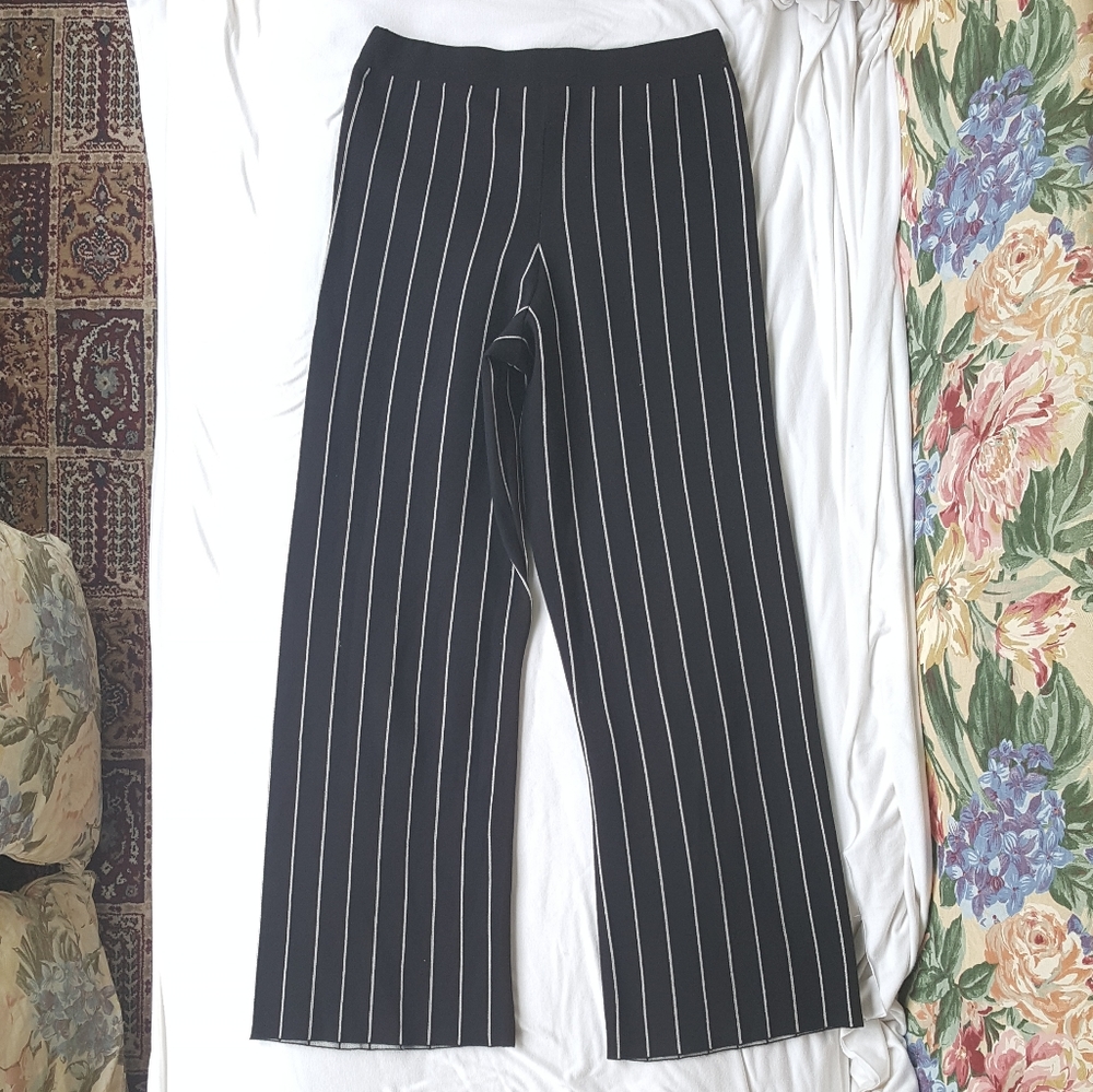 Genuine People silver stripe pants